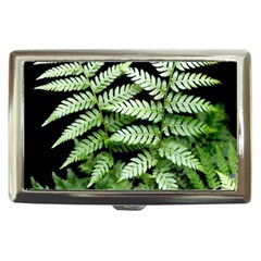 Fern Plant Leaf Green Botany Cigarette Money Case by Pakrebo