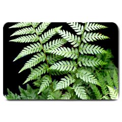 Fern Plant Leaf Green Botany Large Doormat  by Pakrebo