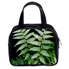 Fern Plant Leaf Green Botany Classic Handbag (two Sides) by Pakrebo