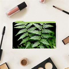 Fern Plant Leaf Green Botany Cosmetic Bag (xs) by Pakrebo