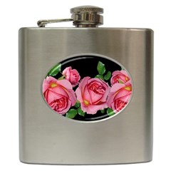 Roses Flowers Arrangement Garden Hip Flask (6 Oz) by Pakrebo