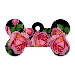 Roses Flowers Arrangement Garden Dog Tag Bone (two Sides) by Pakrebo