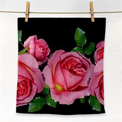 Roses Flowers Arrangement Garden Face Towel