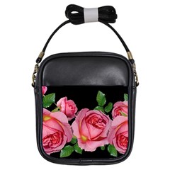 Roses Flowers Arrangement Garden Girls Sling Bag by Pakrebo