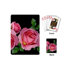 Roses Flowers Arrangement Garden Playing Cards Single Design (mini) by Pakrebo