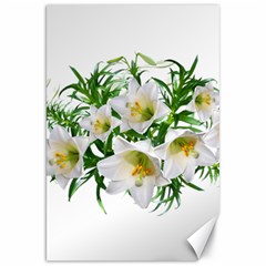 Lilies Flowers Perfume Arrangement Canvas 20  X 30 