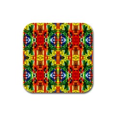 I 9 Rubber Square Coaster (4 Pack) 