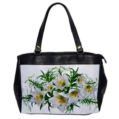 Lilies Flowers Perfume Arrangement Oversize Office Handbag by Pakrebo