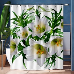 Lilies Flowers Perfume Arrangement Shower Curtain 60  X 72  (medium)  by Pakrebo