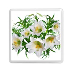 Lilies Flowers Perfume Arrangement Memory Card Reader (square)