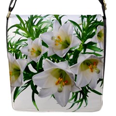 Lilies Flowers Perfume Arrangement Flap Closure Messenger Bag (s) by Pakrebo