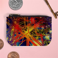 Board Circuits Control Center Trace Mini Coin Purse by Pakrebo