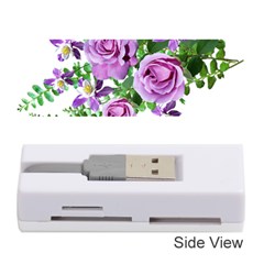 Flowers Roses Aquilegias Ferns Memory Card Reader (stick) by Pakrebo