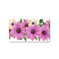 Flowers Daisies Arrangement Garden Magnet (name Card) by Pakrebo