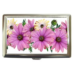 Flowers Daisies Arrangement Garden Cigarette Money Case by Pakrebo