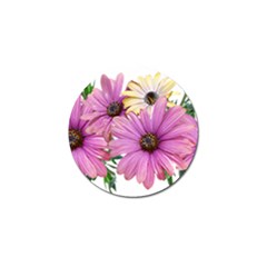 Flowers Daisies Arrangement Garden Golf Ball Marker by Pakrebo