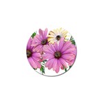 Flowers Daisies Arrangement Garden Golf Ball Marker (10 pack) Front