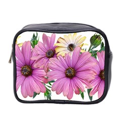 Flowers Daisies Arrangement Garden Mini Toiletries Bag (two Sides) by Pakrebo