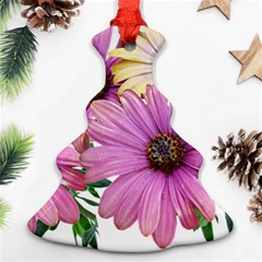 Flowers Daisies Arrangement Garden Christmas Tree Ornament (two Sides) by Pakrebo