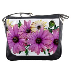 Flowers Daisies Arrangement Garden Messenger Bag