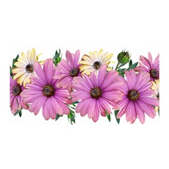 Flowers Daisies Arrangement Garden Satin Wrap by Pakrebo