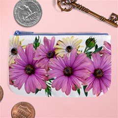 Flowers Daisies Arrangement Garden Large Coin Purse by Pakrebo