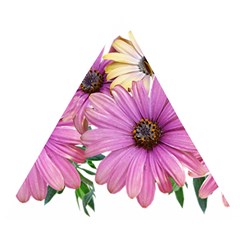 Flowers Daisies Arrangement Garden Wooden Puzzle Triangle