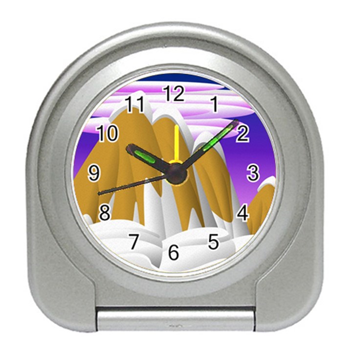 Europa Positive Thinking Mountain Travel Alarm Clock