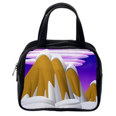 Europa Positive Thinking Mountain Classic Handbag (one Side) by Pakrebo