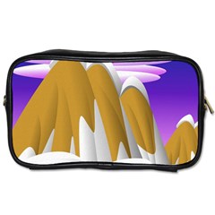 Europa Positive Thinking Mountain Toiletries Bag (two Sides) by Pakrebo