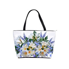 Flowers Lilies Arrangement Bouquet Classic Shoulder Handbag by Pakrebo