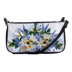 Flowers Lilies Arrangement Bouquet Shoulder Clutch Bag by Pakrebo