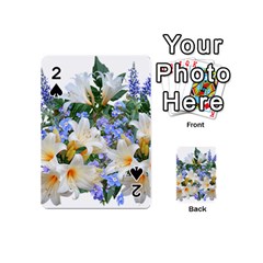 Flowers Lilies Arrangement Bouquet Playing Cards 54 Designs (mini) by Pakrebo