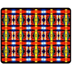 J 1 Double Sided Fleece Blanket (medium)  by ArtworkByPatrick