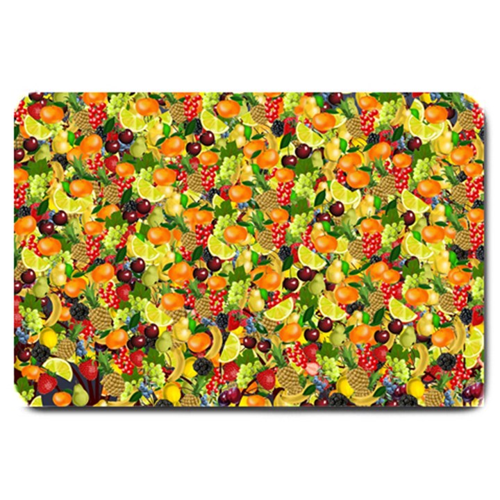 Background Pattern Structure Fruit Large Doormat 