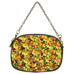 Background Pattern Structure Fruit Chain Purse (two Sides) by Pakrebo