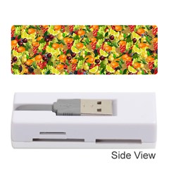 Background Pattern Structure Fruit Memory Card Reader (stick) by Pakrebo