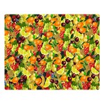 Background Pattern Structure Fruit Double Sided Flano Blanket (Large)  80 x60  Blanket Front