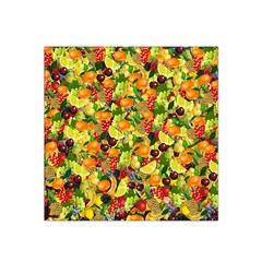 Background Pattern Structure Fruit Satin Bandana Scarf by Pakrebo