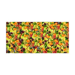 Background Pattern Structure Fruit Yoga Headband by Pakrebo