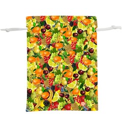 Background Pattern Structure Fruit  Lightweight Drawstring Pouch (xl)