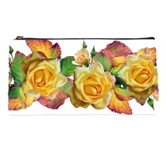 Flowers Roses Autumn Leaves Pencil Cases by Pakrebo