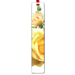 Flowers Roses Autumn Leaves Large Book Marks by Pakrebo