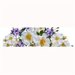 Flowers Roses White Mauve Babianas Large Bar Mats