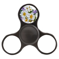 Flowers Roses White Mauve Babianas Finger Spinner