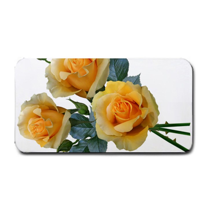 Roses Yellow Flowers Fragrant Medium Bar Mats