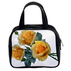 Roses Yellow Flowers Fragrant Classic Handbag (two Sides) by Pakrebo