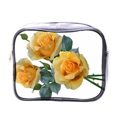 Roses Yellow Flowers Fragrant Mini Toiletries Bag (one Side) by Pakrebo