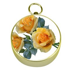 Roses Yellow Flowers Fragrant Gold Compasses by Pakrebo