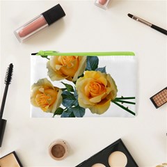 Roses Yellow Flowers Fragrant Cosmetic Bag (xs) by Pakrebo